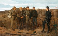 Prisoners from the Front (1866) by Winslow Homer. Original from The MET museum. Digitally enhanced by rawpixel.