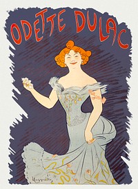 Odette Dulac (1903) print in high resolution by Leonetto Cappiello. Original from the Library of Congress. Digitally enhanced by rawpixel.