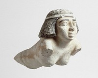 Ancient Egypt female nude statue
