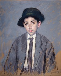 Charles Dikran Kelekian (1910) painting in high resolution by Mary Cassatt. Original from the Walters Art Museum. Digitally enhanced by rawpixel.