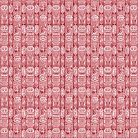 Vintage red textile pattern background, featuring public domain artworks