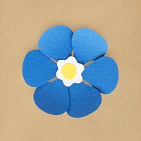 3D paper craft of a flower