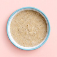 Banana puree baby food, organic homemade recipe