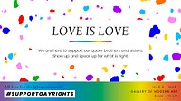 Colorful crayon art template psd for pride month 