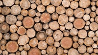 Wood log pattern desktop wallpaper, high definition background