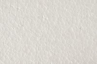 Plastic foam texture background, white design