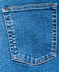 Free jeans pocket image, public domain fashion CC0 photo.