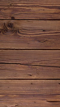 Brown wood floor texture phone wallpaper, abstract background