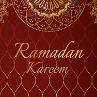 Ramadan Kareem Instagram post template, Islamic design, psd