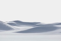 White background, snowy mountains psd