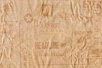 Vintage newspaper texture background vector