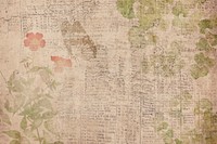 Vintage flower background vector