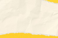Beige paper textured background, crumpled design, yellow border