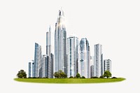 Office buildings & skyscrapers psd