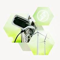 EV car technology, clean energy vehicle