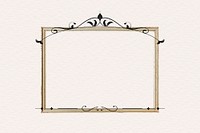 Grunge frame design element illustration