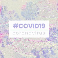 Purple COVID-19 social template