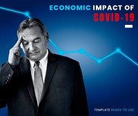 Economic impact of COVID-19 mockup