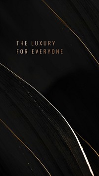 The luxury for everyone on a leaf background design resource 