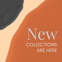 New collections are here template psd