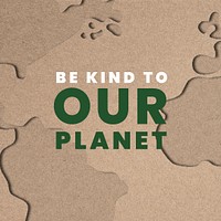 Save the planet templates psd for world environment day campaign graphic