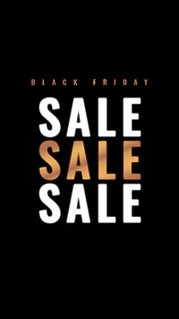 Glowing SALE text psd Black Friday promotional banner template