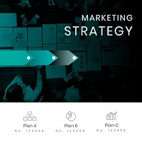 Social media marketing psd business editable template