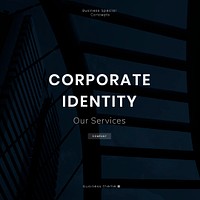 Business corporate identity psd editable template