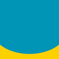 Blue background with yellow border, abstract simple design vector