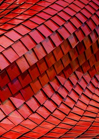 Red roof texture background, abstract design