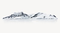 Antarctica snow mountain, nature, environment concept