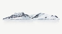 Snow mountain HD wallpaper, nature, environment background psd