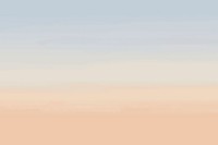 Sunset background, minimal pastel design vector