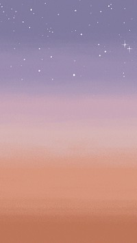 Sunset mobile wallpaper, minimal nature design