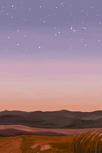 Minimal nature background, aesthetic sunset design