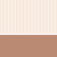 Striped beige wall background, brown floor