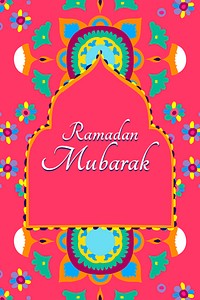 Ramadan Mubarak social template psd