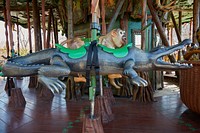Part of the “Rain Forest Carousel” at the Philadelphia Zoo in Philadelphia, Pennsylvania.