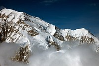 Mount McKinley or Denali ("The Great One") in Alaska is the highest mountain peak in North America, at a height of approximately 20,320 feet (6,194 m) above sea level. It is the centerpiece of Denali National Park.