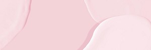 Minimal pink acrylic paint email header background
