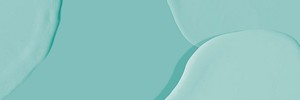 Acrylic paint turquoise email header background 