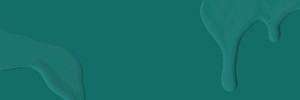 Teal green acrylic painting email header background