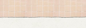 Pink bathroom wall background with design space