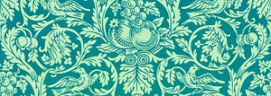 <a href="https://www.rawpixel.com/search/william%20morris?sort=curated&amp;page=1">William Morris</a>&#39;s (1834-1896) Queen Anne famous pattern. Original from The Smithsonian Institution. Digitally enhanced by rawpixel.