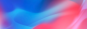Vibrant blue abstract banner vector