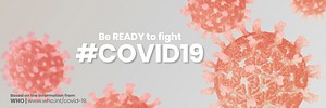 Covid-19 and Corona Virus awarenss template vector