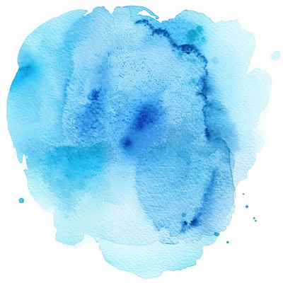 Blue diaper stain.