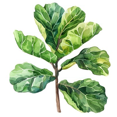 Fiddle leaf fig vegetable produce tobacco.