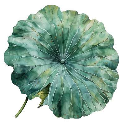 Lotus leaf art vegetable clothing.