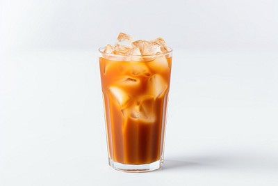 Refreshing iced coffee drink